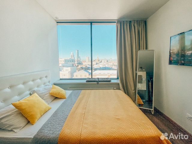 

Квартира-студия, 40 м², 2 кровати