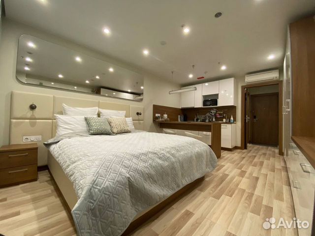 

Квартира-студия, 29 м², 1 кровать
