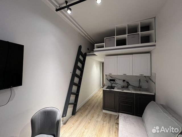 

Квартира-студия, 17,6 м², 2 кровати