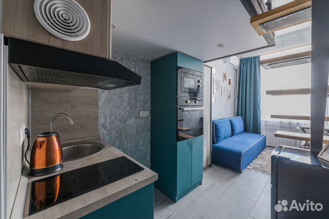 

1-к. квартира, 25 м², 2 кровати