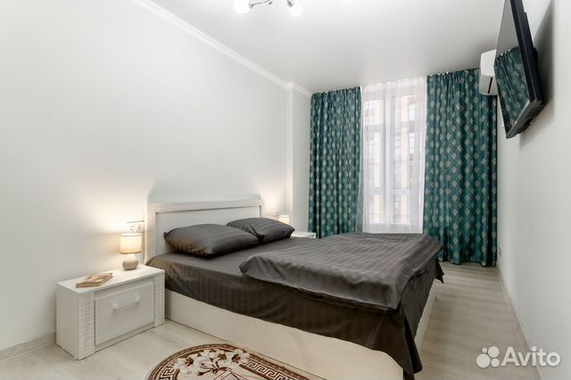 

1-к. квартира, 40 м², 2 кровати