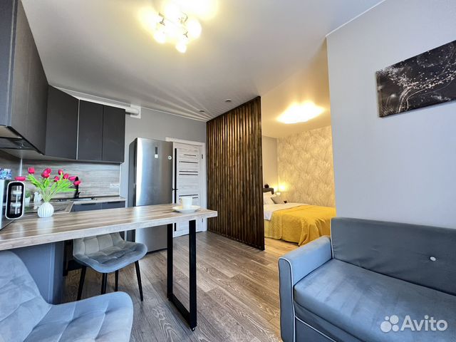 

Квартира-студия, 28 м², 2 кровати