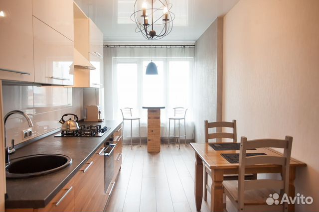 

1-к. квартира, 42 м², 2 кровати