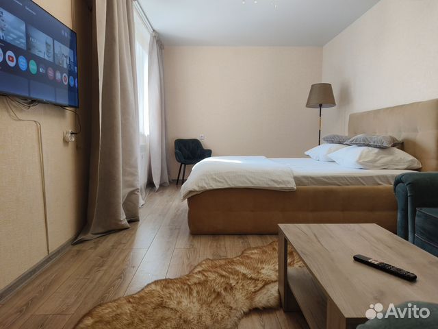 

1-к. квартира, 45 м², 2 кровати