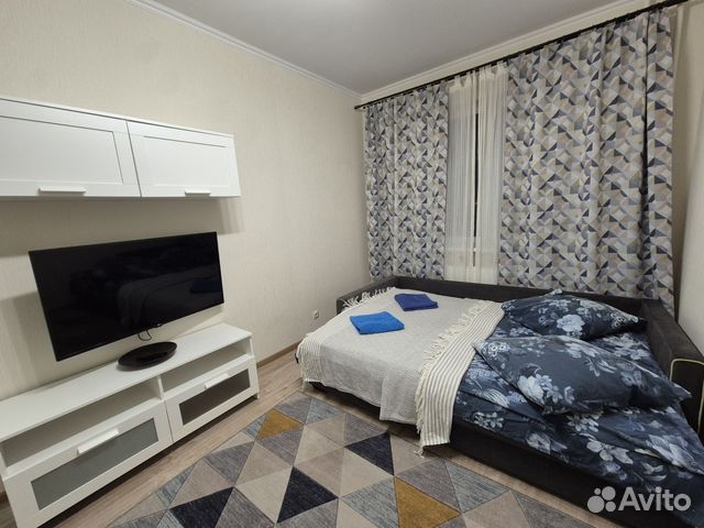 

1-к. квартира, 43 м², 2 кровати