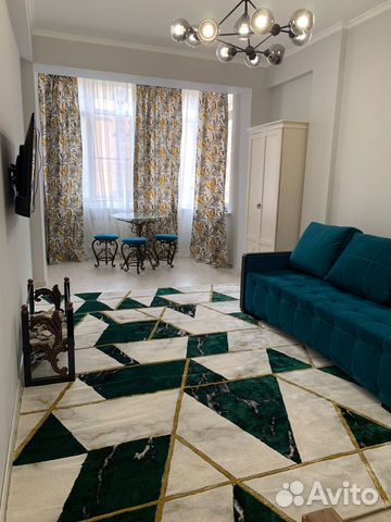 

1-к. квартира, 48 м², 2 кровати