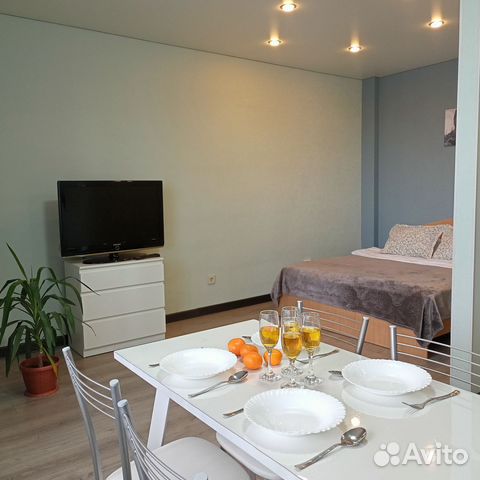 

Квартира-студия, 42 м², 2 кровати