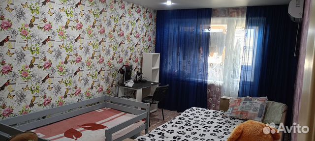 

1-к. квартира, 44 м², 2 кровати