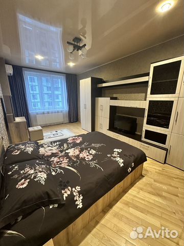 

1-к. квартира, 43,5 м², 2 кровати