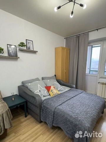 

Квартира-студия, 26 м², 2 кровати