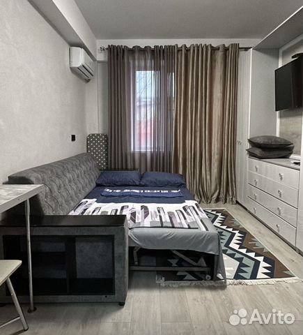 

Квартира-студия, 27 м², 1 кровать