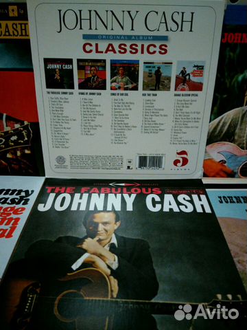 Johnny Cash 5CD-box NEW