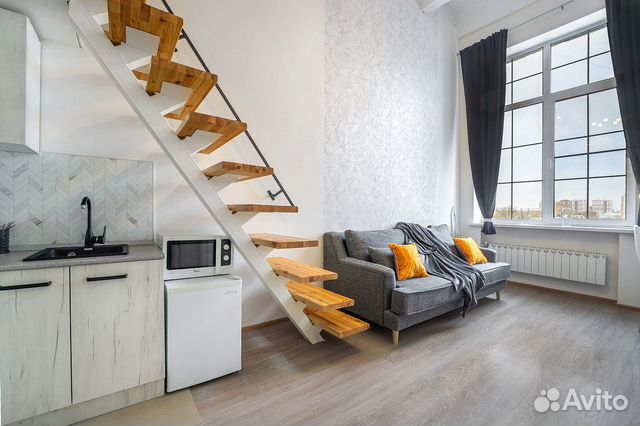 

Квартира-студия, 30 м², 2 кровати