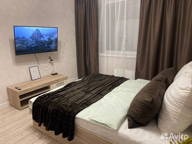 

1-к. квартира, 42 м², 2 кровати