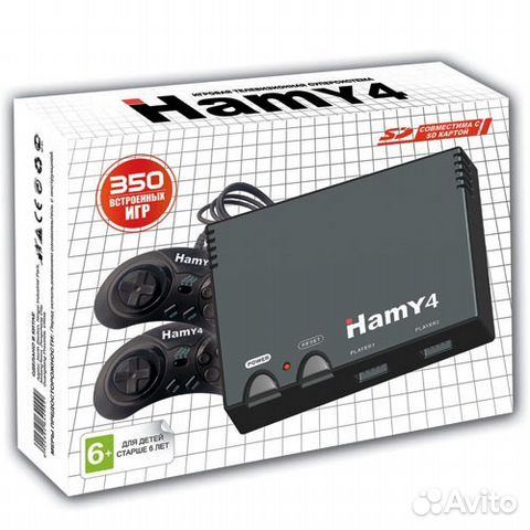 Приставка Hamy-4 (Сега+денди) +350 игр