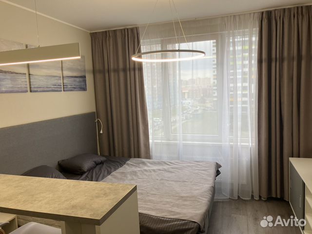 

Квартира-студия, 30 м², 1 кровать