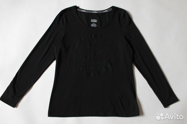 Черное женское поло кофта Ralph Lauren Черное женское поло кофта Ralph Lauren