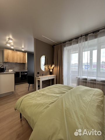 

Квартира-студия, 30 м², 1 кровать
