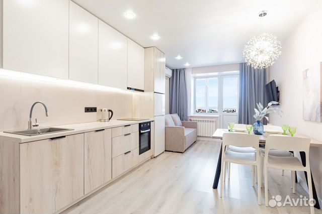 

1-к. квартира, 52 м², 3 кровати