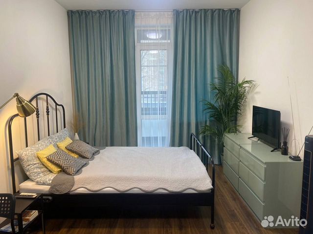 

Квартира-студия, 27 м², 1 кровать