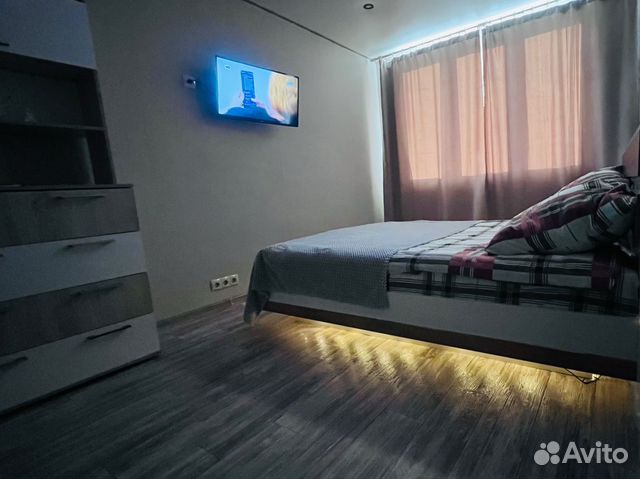 

1-к. квартира, 34 м², 2 кровати