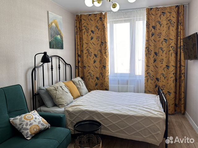 

1-к. квартира, 27 м², 2 кровати