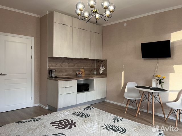 

Квартира-студия, 27 м², 2 кровати