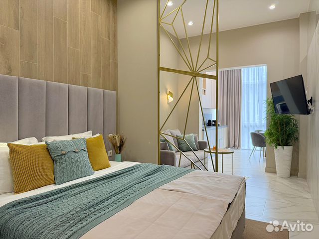 

Квартира-студия, 34 м², 2 кровати
