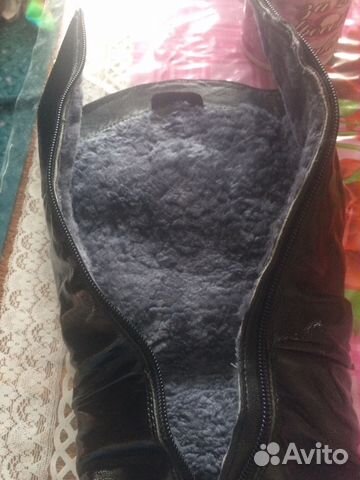 Сапоги зимние натуральные