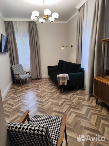 

2-к. квартира, 44 м², 2 кровати