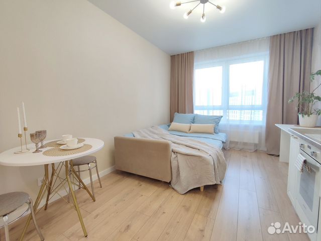 

Квартира-студия, 22,4 м², 1 кровать