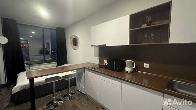 

Квартира-студия, 32 м², 1 кровать