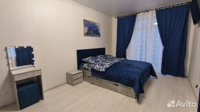 

1-к. квартира, 52 м², 3 кровати