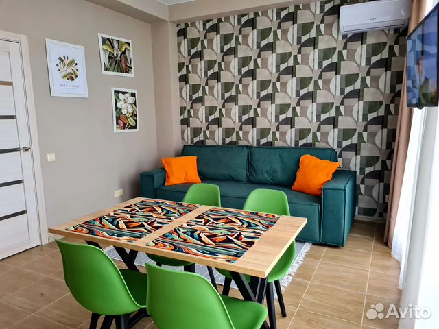 

1-к. квартира, 39 м², 2 кровати