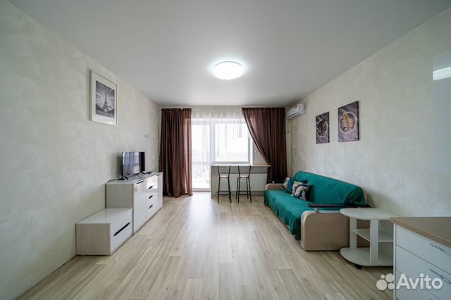 

Квартира-студия, 34 м², 1 кровать