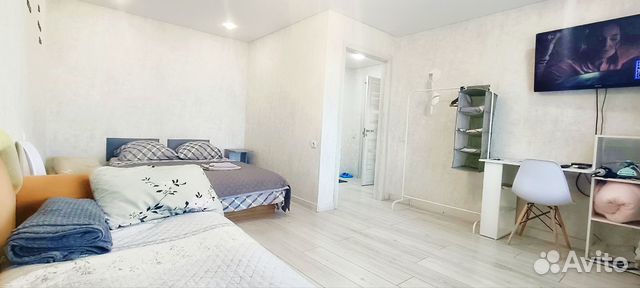 

1-к. квартира, 34 м², 2 кровати