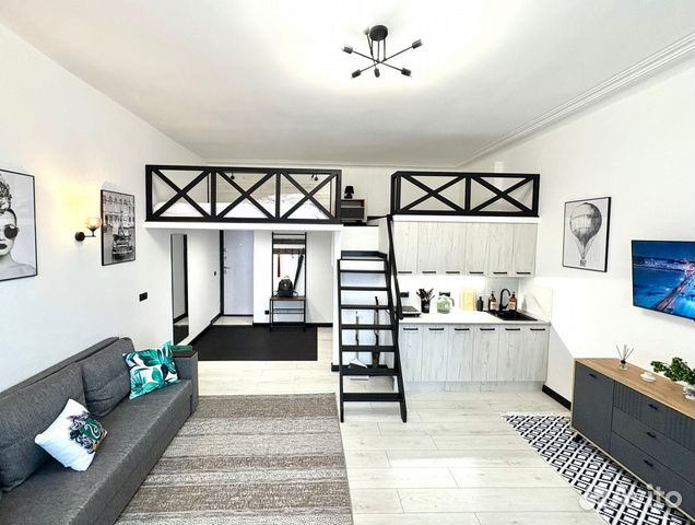 

Квартира-студия, 38 м², 2 кровати
