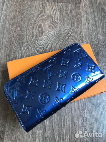 Кошелек Louis Vuitton лак портмоне LV