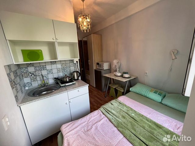 

Квартира-студия, 12 м², 1 кровать