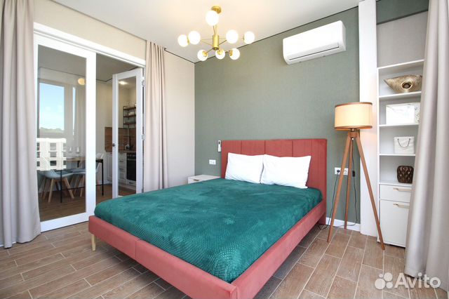 

1-к. квартира, 30 м², 2 кровати