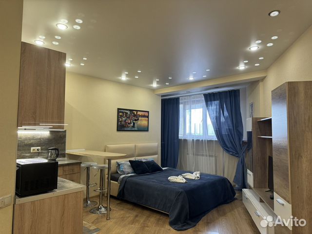 

Квартира-студия, 30 м², 1 кровать