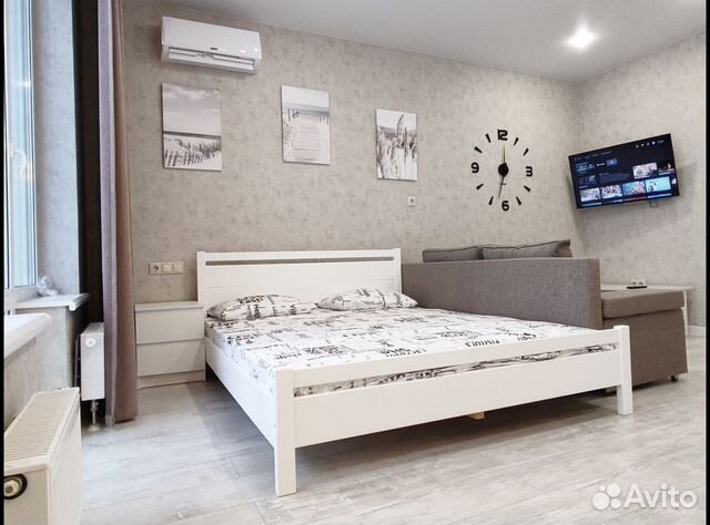 

Квартира-студия, 38 м², 2 кровати