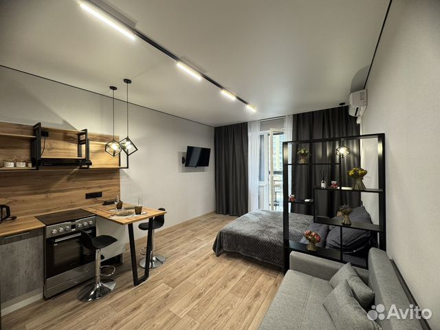

Квартира-студия, 32 м², 2 кровати