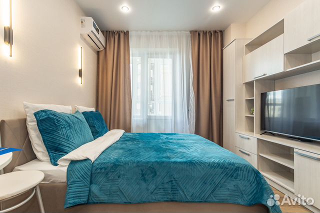 

Квартира-студия, 25 м², 2 кровати