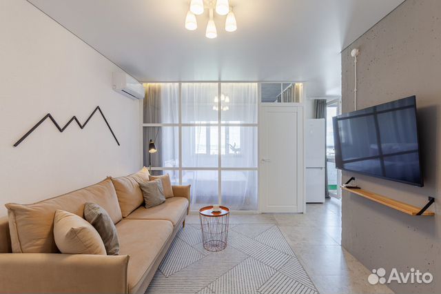 

1-к. квартира, 45 м², 2 кровати