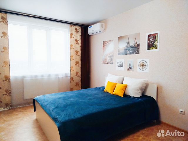 

1-к. квартира, 39 м², 2 кровати