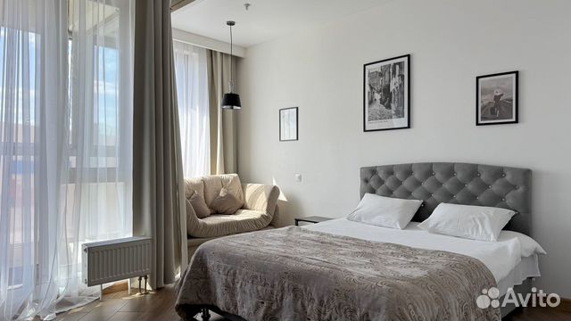 

Квартира-студия, 33 м², 1 кровать