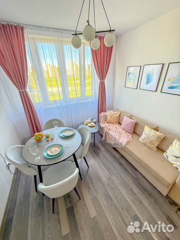 

1-к. квартира, 43 м², 2 кровати