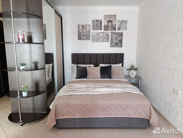 

1-к. квартира, 40 м², 2 кровати
