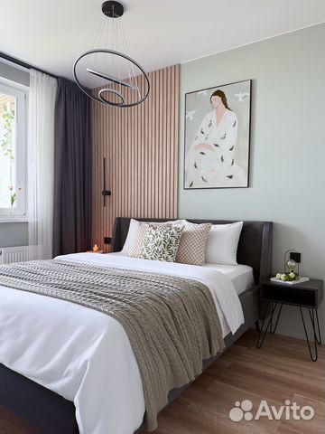 

1-к. квартира, 48 м², 2 кровати